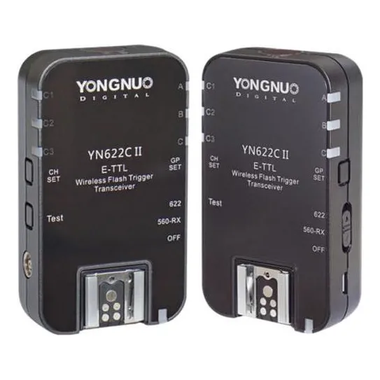 Rádio Flash Yongnuo Yn-622c Ii E-ttl Para Canon (par) Foto 1