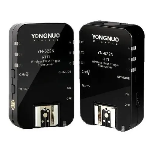 Radio Flash Yongnuo Yn-622n I-ttl Nikon Par Foto 1