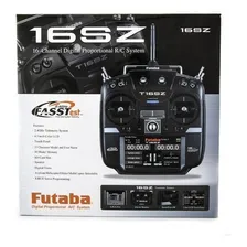 Rádio Futaba T16sz Transmitter Rx R7008sb Airplane Foto mini  3