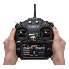 Rádio Futaba T16sz Transmitter Rx R7008sb Airplane Foto  mini 1