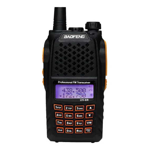 Radio Ht Comunicador Walk Talk Uhf Vhf Fm Baofeng Uv6r 7w Foto 1