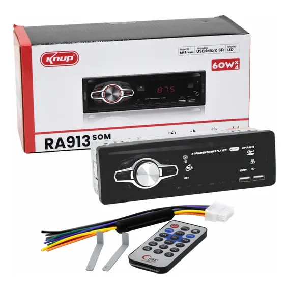 Radio Mp3 Automotivo Gol Parati Saveiro Vw G1 G2 G3 G4 G5 G6 Foto 1