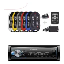 Radio Mp3 Pioneer Spotify Usb Bluetooth 3 Par Rca + Controle Foto mini 1