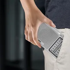 Rádio Portátil De Bolso Am Fm Radinho A Pilha E Recarregável Cor Prateado 2 Pilhas Aa Ou Bateria Recarregável Foto mini  3