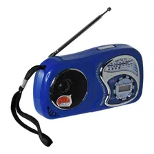 Rádio Portátil Livstar Cnn-2019a Am/fm Azul Foto mini 1