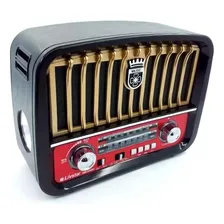 Radio Portatil Retro Antigo Bluetooth Pendrive Fm Cnn-2257 Foto  mini 1