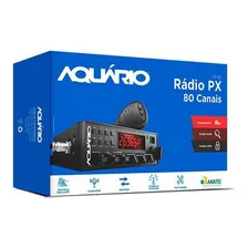 Rádio Px Aquário 80 Canais Homologado Anatel Faixa Cidadão Foto mini 2