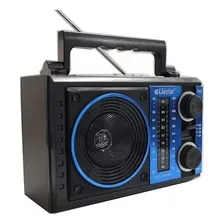 Rádio Recarregável Portátil Am / Fm / Usb / Sd Livstar 2844 110v/220v Foto mini 1