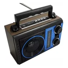 Rádio Recarregável Portátil Am / Fm / Usb / Sd Livstar 2844 110v/220v Foto mini 3