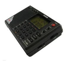 Rádio Receptor Tecsun Pl-380 Dsp Etm Pll Multibanda Prateado Cor Prata pilhas Foto mini 4
