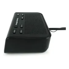 Rádio Relógio Despertador Digital De Mesa Rádio Am/fm 671 Foto mini  2