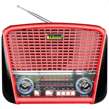 Rádio Retrô Bluetooth Analógico Portátil Usb Sd Aux Livstar Foto mini  3