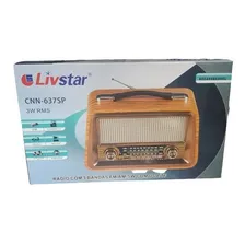 Rádio Retro Antigo Am Fm Sw Bluetoooth Recarregavel Usb Mp3 Foto  mini 1
