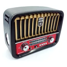 Radio Retro Portátil Bluetooth Recarregável Com Alça 2257 Foto mini  2