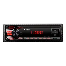 Rádio Som Automotivo E-tech Premium Usb Bluetooth Cartão Sd Foto mini 1