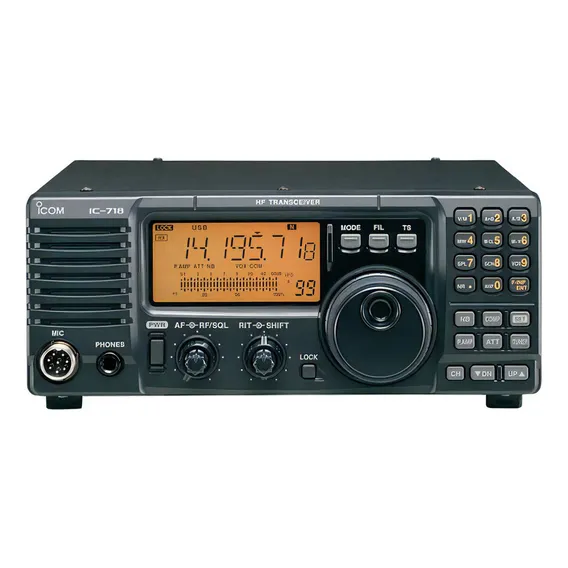 Radio Transceptor Base Hf Amador Icom Ic-718 Foto 1