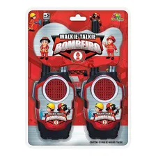 Radio Walkie Talkie Infantil Bombeiro Art Brink Foto mini  3