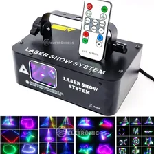 Raio Laser Show Projetor Holografico Rgb 500mw Dmx Foto mini 1