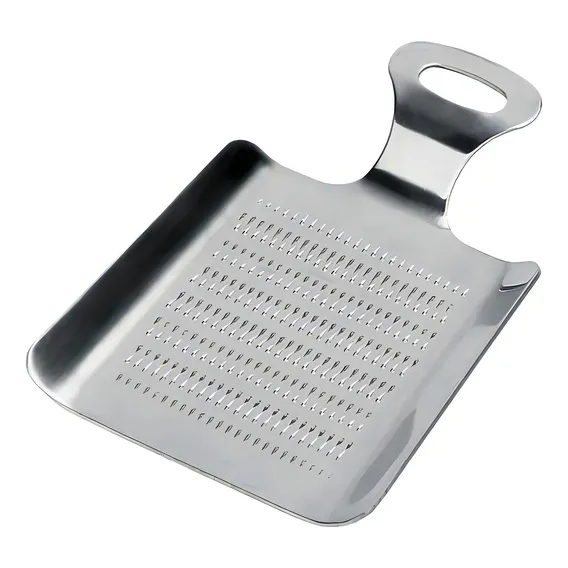 Ralador De Gengibre Japonês Inox Manual Para Alho E Temperos Foto 1