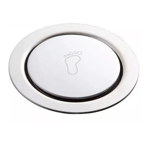 Ralo 15 Cm Inteligente Click Banheiro Redondo Inox Gh055 Foto 1