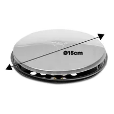 Ralo 15 Cm Inteligente Click Banheiro Redondo Inox Gh055 Foto mini  2