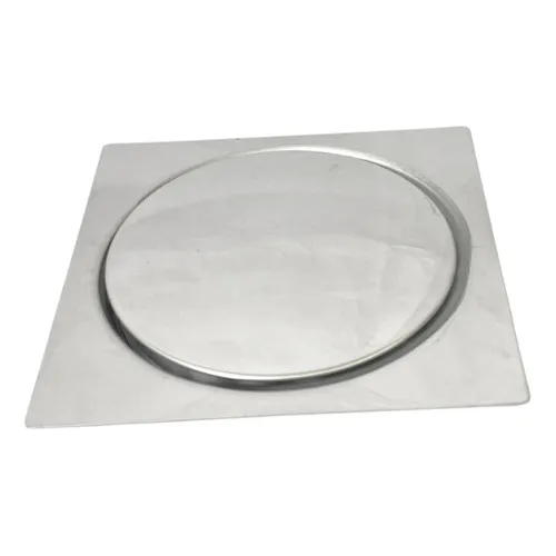 Ralo Click Inox Quadrado Banheiro 10x10 - Ralo Inteligente Foto 1