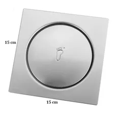 Ralo Click Inteligente Quadrado Inox Ralo 15x15 Espelhado Foto mini 4
