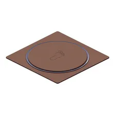 Ralo Click Quadrado Corten 10x10cm Inox Foto mini 1