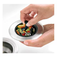 Ralo De Pia Aço Inox Silicone Cozinha Protetor De Pia Foto mini  3