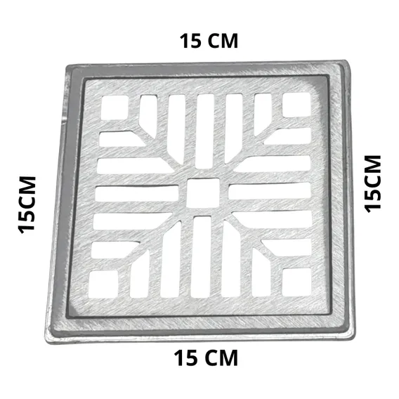 Ralo Grelha 15x15 C/ Suporte Acvent 3040 Foto 1