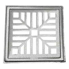 Ralo Grelha 20x20 C/suporte AlumÃnio Escovado Acvent 3041 Foto mini 1