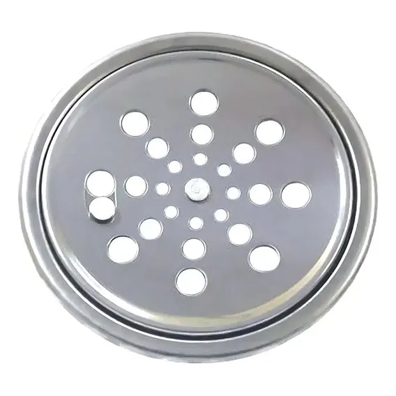 Ralo Grelha Inox C/fecho+suporte Caixilho 15cmx15cm Hidrolar Foto 1