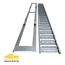Ralo Grelha Linear 15x100 Aço Galvanizado C/ Caixilho Foto mini 3