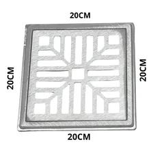 Ralo Grelha Pluvial Com Suporte 20x20 ACVENT Foto mini 2