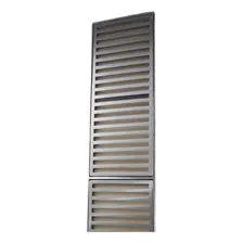 Ralo Grelha Prime Aluminio 20x100 Cm Aluminio Com Caixilho Foto mini 3