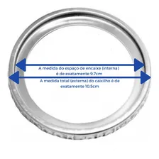 Ralo Grelha Redonda 10cm Rotativa Inox Com Suporte Caixilho Foto mini 2