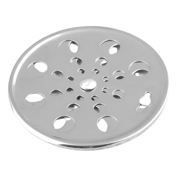 Ralo Grelha Redondo De Inox 10 Cm Com Fecho Foto 1