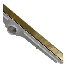 Ralo Inox 5x50 Cm Pint. Metálica Dourado Foto mini 3