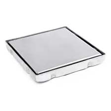 Ralo Inox Square Tampa Oculta Invisivel 15x15 Nao É Pvc Foto mini 1