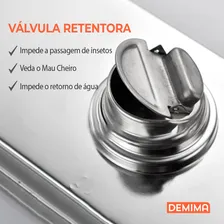 Ralo Inox Square Tampa Oculta Invisivel 15x15 Nao É Pvc Foto mini 4