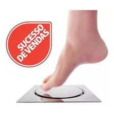 Ralo Invisível Inox Tampa Oculta Quadrado 10x10 Inox 304 Cor Cromado Foto mini 3