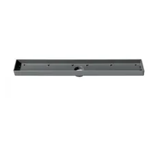Ralo Invisivel Linear Oculto Banho Cozinha 5x50cm Cinza Foto mini 3