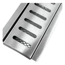 Ralo Linear 10x100 Em Inox Polido Foto mini 2