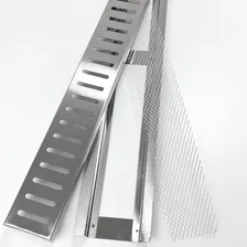 Ralo Linear 10x100 Em Inox Polido Foto mini 3
