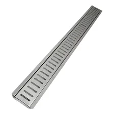 Ralo Linear 10x100 Em Inox Polido Foto mini 1