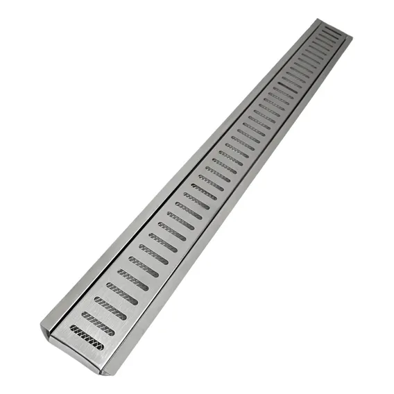 Ralo Linear 10x100 Em Inox Polido Foto 1