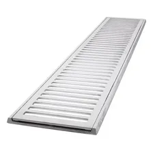 Ralo Linear 15x100 Grelha Alumínio Suporta Veiculo De 2000kg Foto mini  2