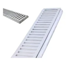 Ralo Linear 15x100 Grelha Alumínio Suporta Veiculo De 2000kg Foto mini 4