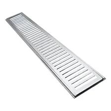 Ralo Linear 15x100 Grelha Alumínio Suporta Veiculo De 2000kg Foto mini  3
