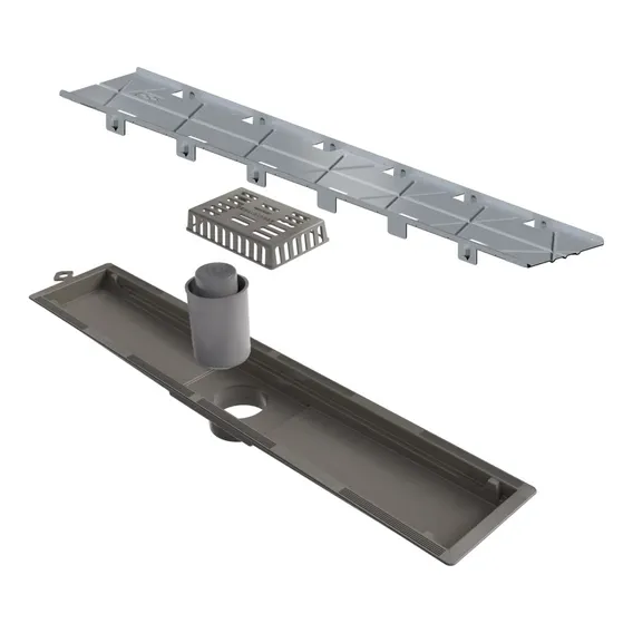 Ralo Linear 50 Cm Tampa Oculta Saída Central 8923 Versatile Foto 1